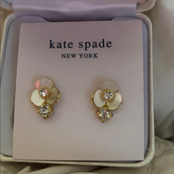 kate spade Jewelry - Kate Spade New York Spade Disco Disco Pansy
Drop Earrings